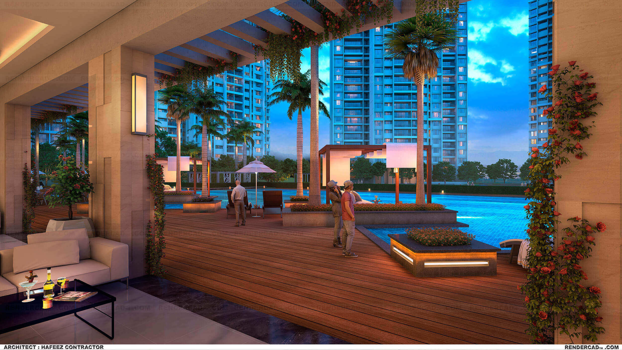 Impression of the amenities at Embassy Park Panvel